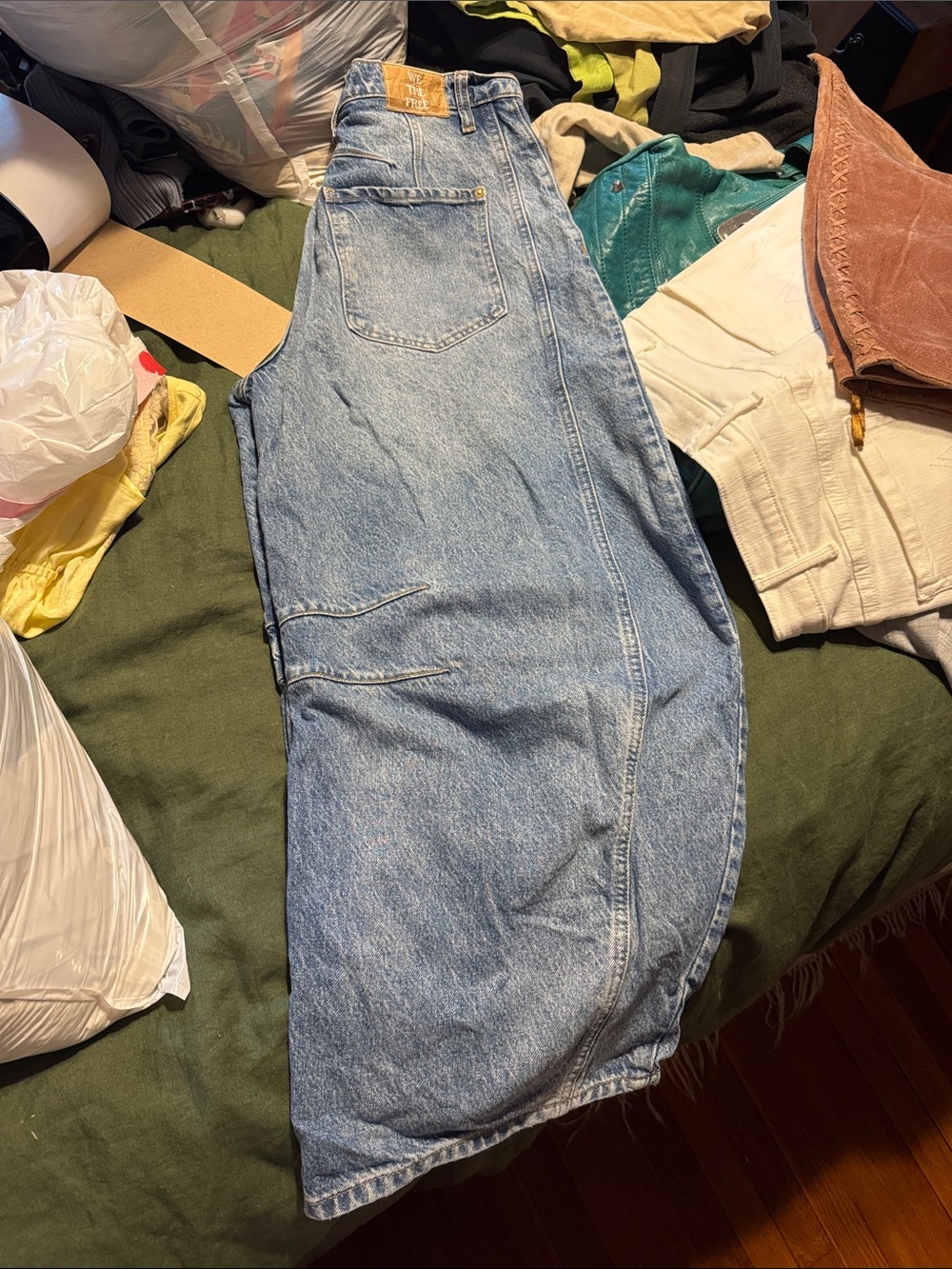 We The Free Light Blue Relaxed Men's Jeans